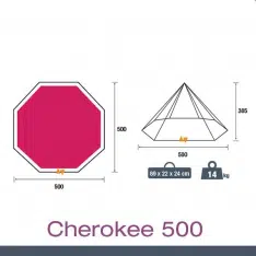 Tienda Tipi Cherokee 500 – 6 Personas