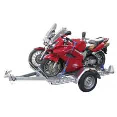 Opción carril para moto remolque chasis multifunción
